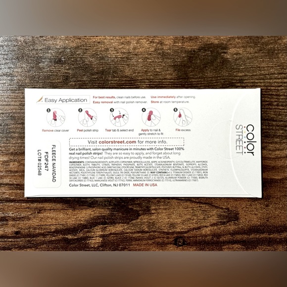 Color Street - Fleece Navidad (Hard to Find set) - Picture 5 of 5